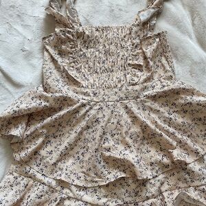 Floral Ruffle Romper